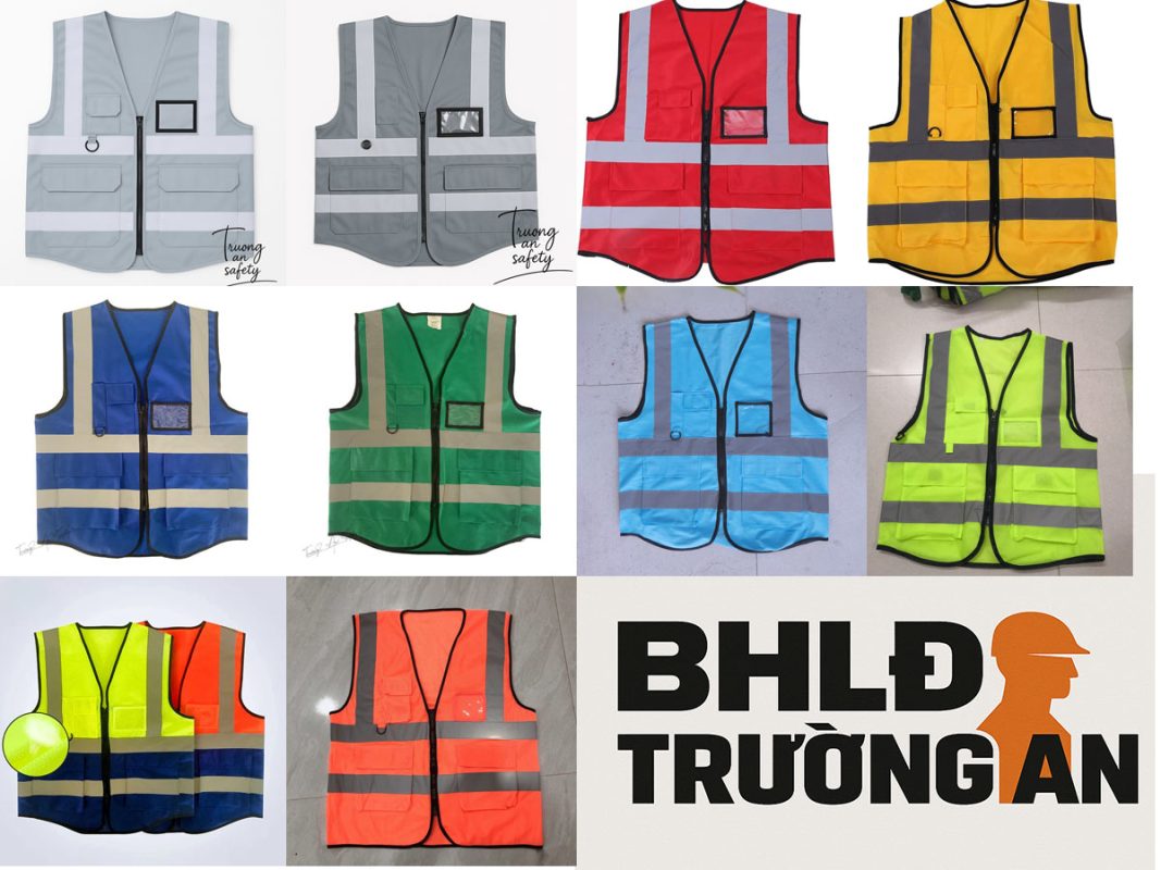 áo phản quang bảo hộ - poly bền nhẹ